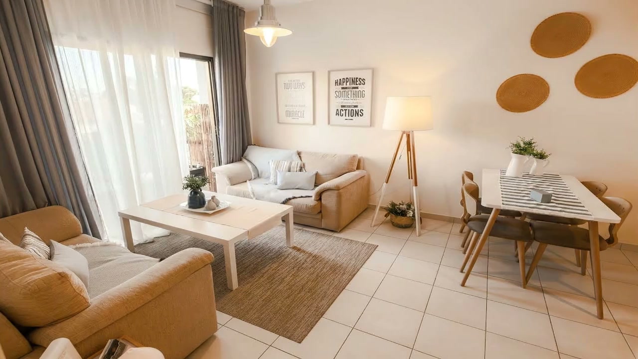 Living room day to night